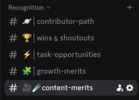 Recognition